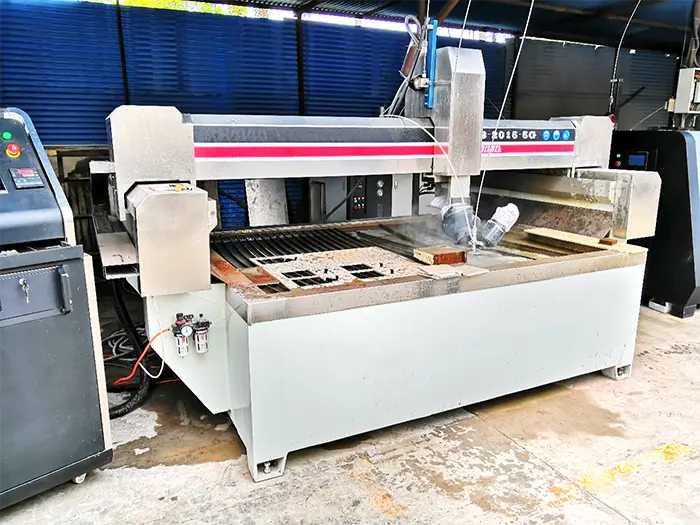 Application of EPX in waterjet cutting industry